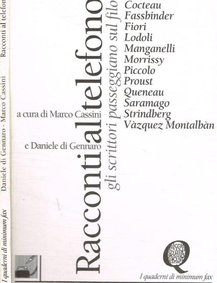Racconti al telefono - copertina