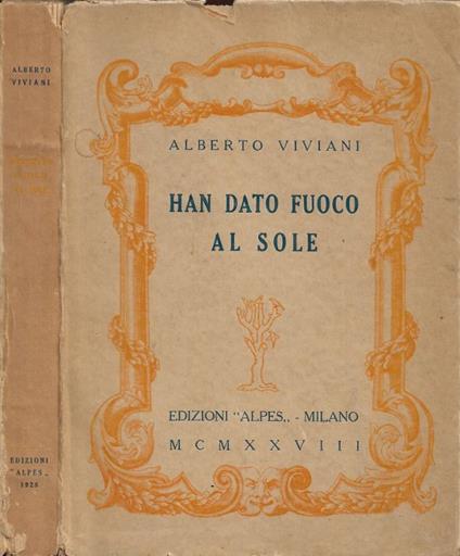 Han Dato Fuoco al Sole - copertina