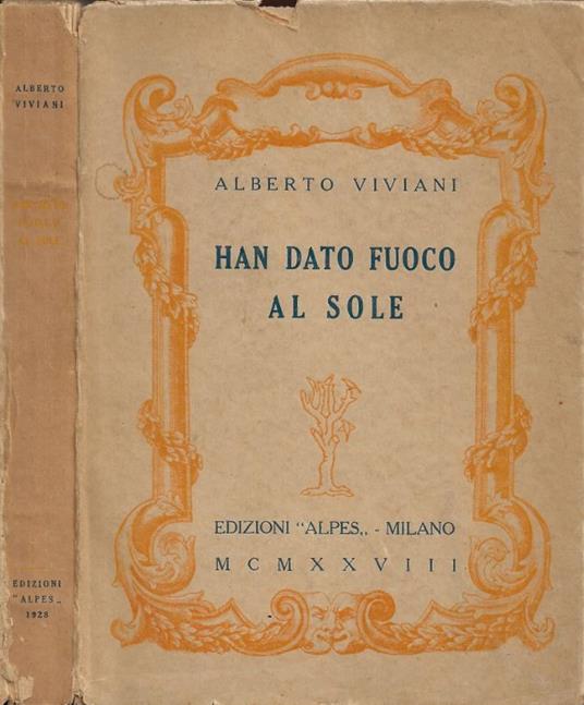 Han Dato Fuoco al Sole - copertina