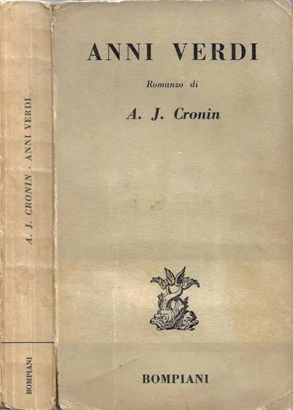 Anni Verdi - copertina