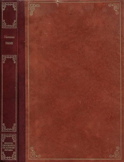 Fame e Cespugli - Knut Hamsun - copertina