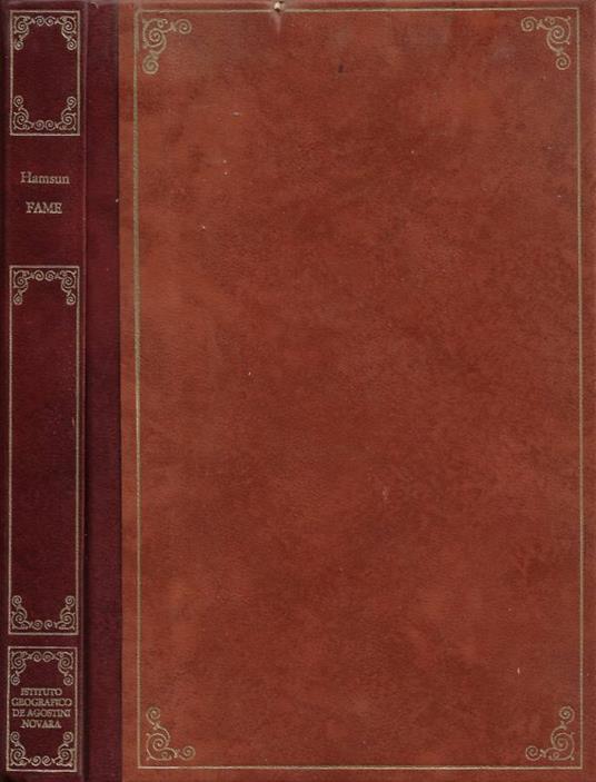 Fame e Cespugli - Knut Hamsun - copertina