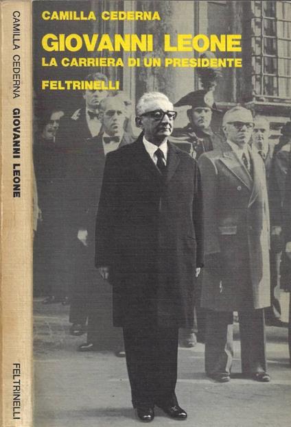 Giovanni Leone - Camilla Cederna - copertina