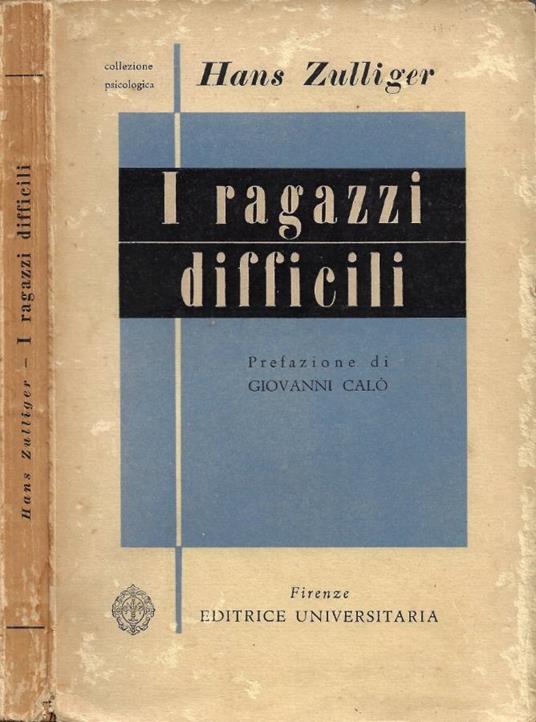 I Ragazzi Difficili - copertina