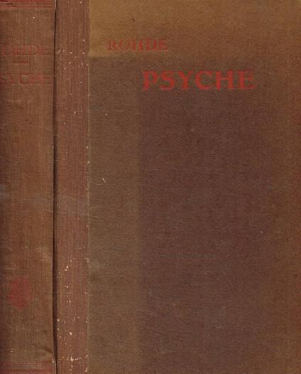 Psyche - Erwin Rohde - copertina