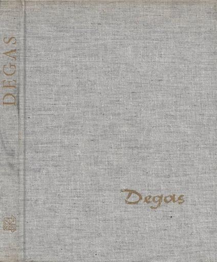 Edgar-Hilaire-Germain Degas - copertina