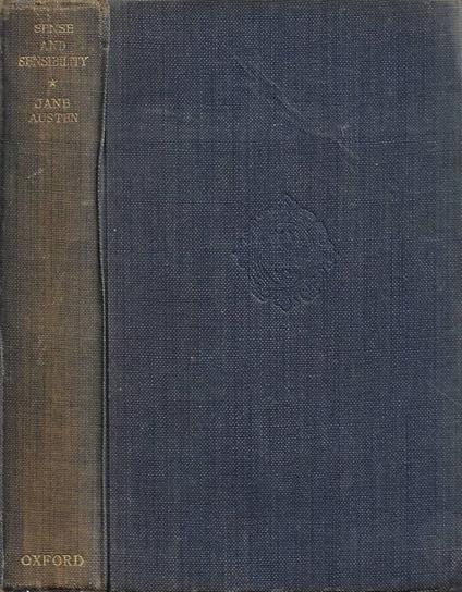 Sense and Sensibility - Jane Austen - copertina