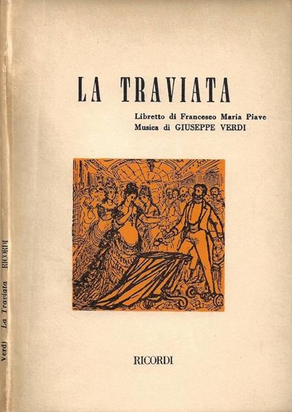 La Traviata - Giuseppe Verdi - copertina