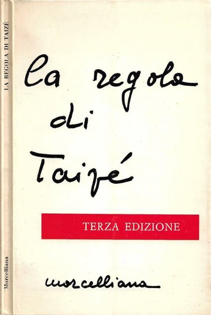 La Regola di Taizé - copertina