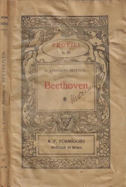Beethoven - Edoardo G. Mottini - copertina
