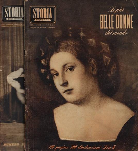 La Storia di Ieri e di Oggi. Rivista Quindicinale. Anno III - copertina