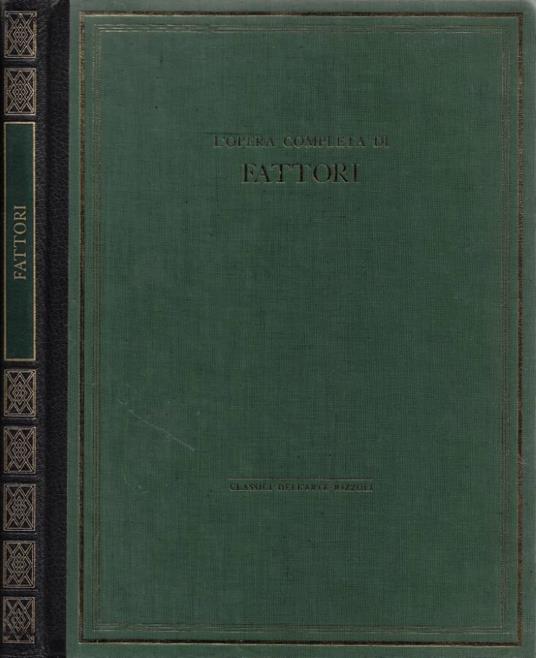 L'Opera Completa di Fattori - copertina