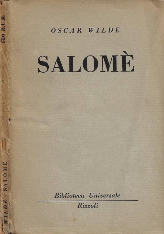 Salomè - Oscar Wilde - copertina