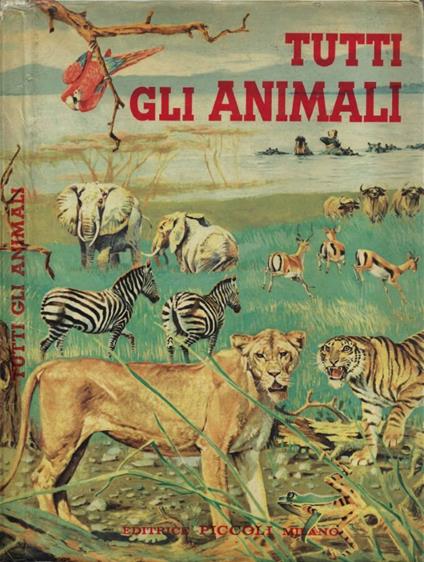 Tutti gli Animali - copertina