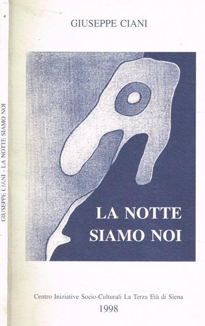 La notte siamo noi - Giuseppe Ciani - copertina