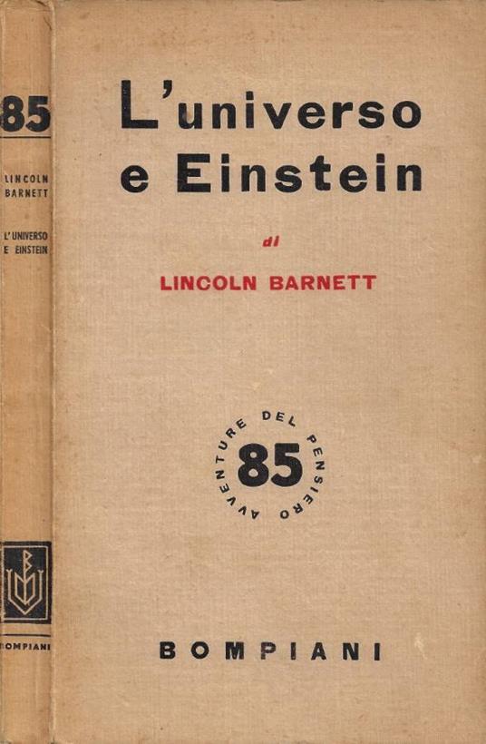 L'Universo e Einstein - Lincoln Barnett - copertina