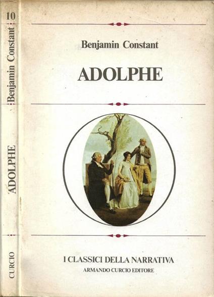 Adolphe - Cécile - Il Quaderno Rosso - Benjamin Constant - copertina