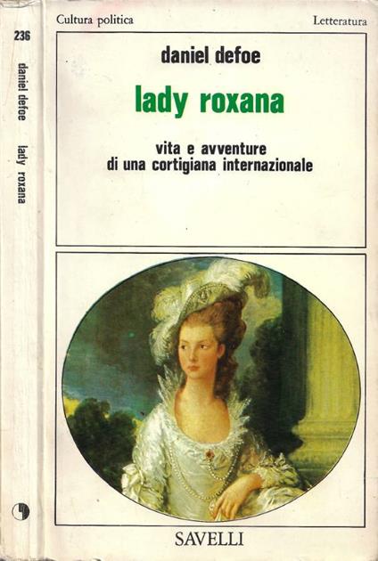Lady Roxana - Daniel Defoe - copertina