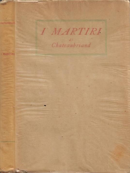 I Martiri - copertina