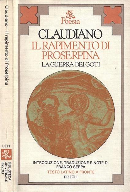 Il Rapimento di Proserpina - copertina