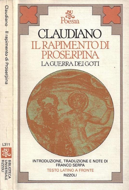 Il Rapimento di Proserpina - copertina