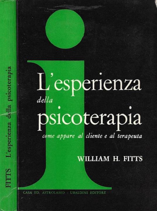 L'Esperienza della Psicoterapia - copertina