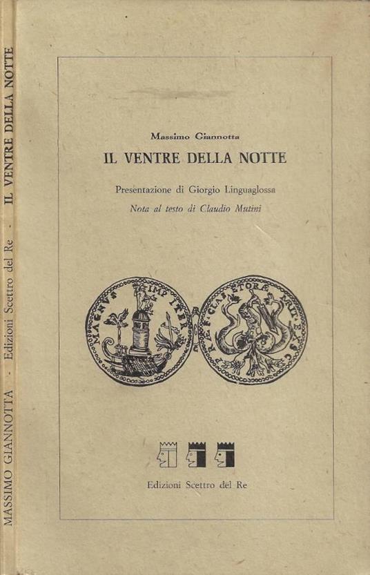 Il Ventre della Notte - Massimo Giannotta - copertina