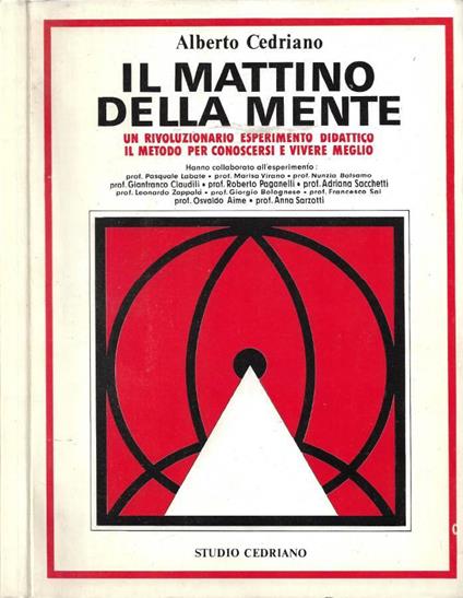 Il Mattino della Mente - Alberto Cedriano - copertina