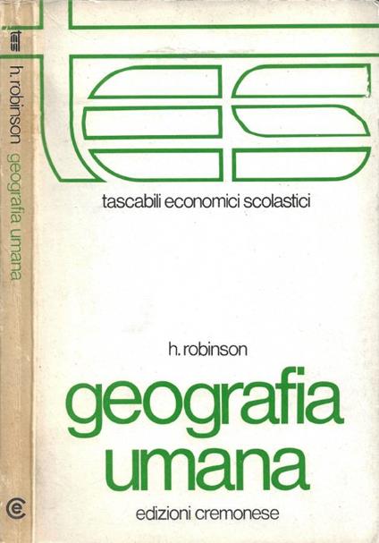 Geografia Umana - copertina