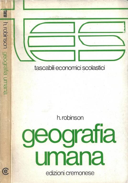 Geografia Umana - copertina