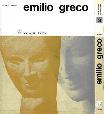 Emilio Greco - Fortunato Bellonzi - copertina