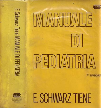 Manuale di Pediatria - copertina