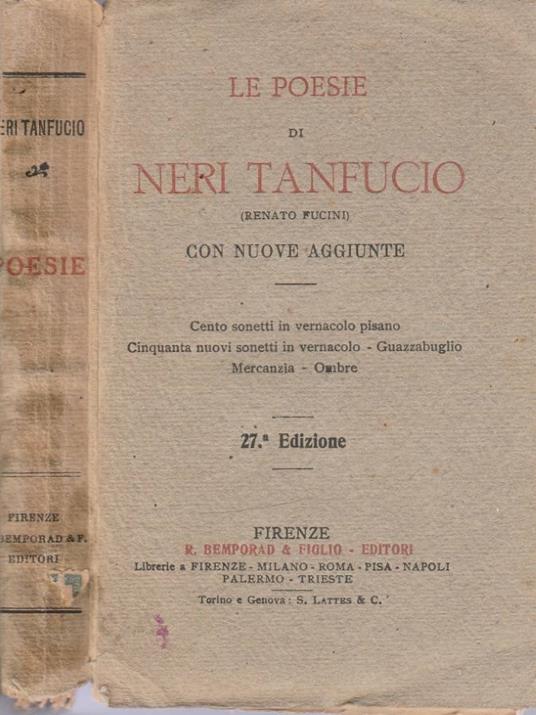Le poesie - copertina