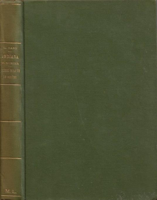Indiana - Scènes de la Vie de Bohème (Due volumi in un unico - copertina