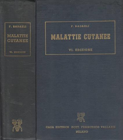 Malattie cutanee - copertina