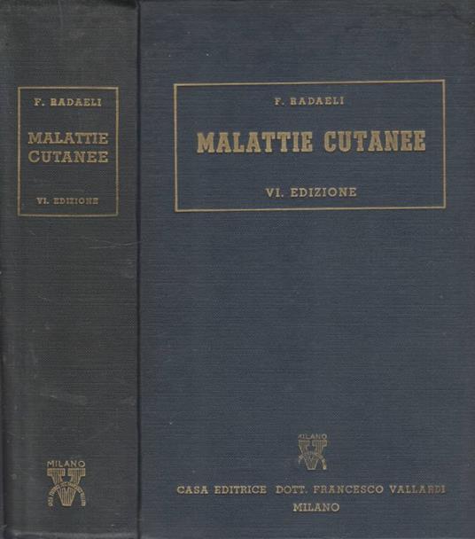 Malattie cutanee - copertina