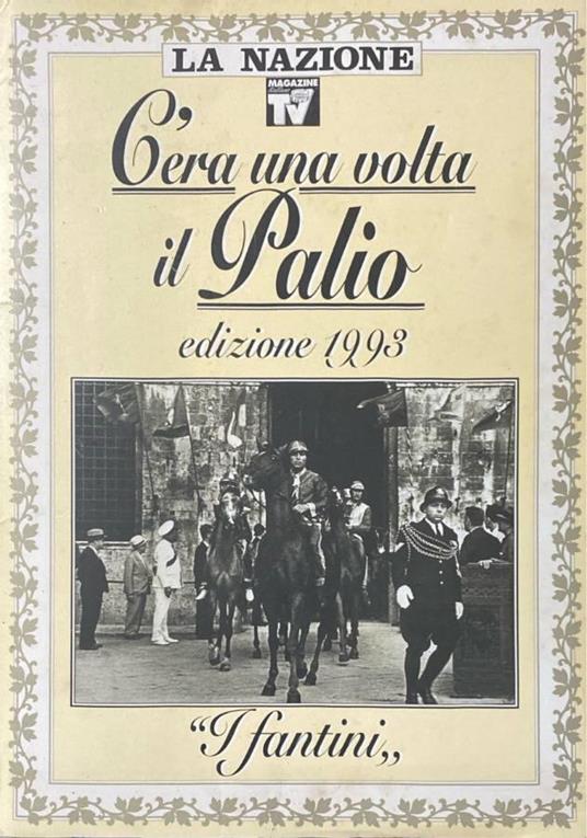 C'era una volta il Palio edizione 1993 - copertina