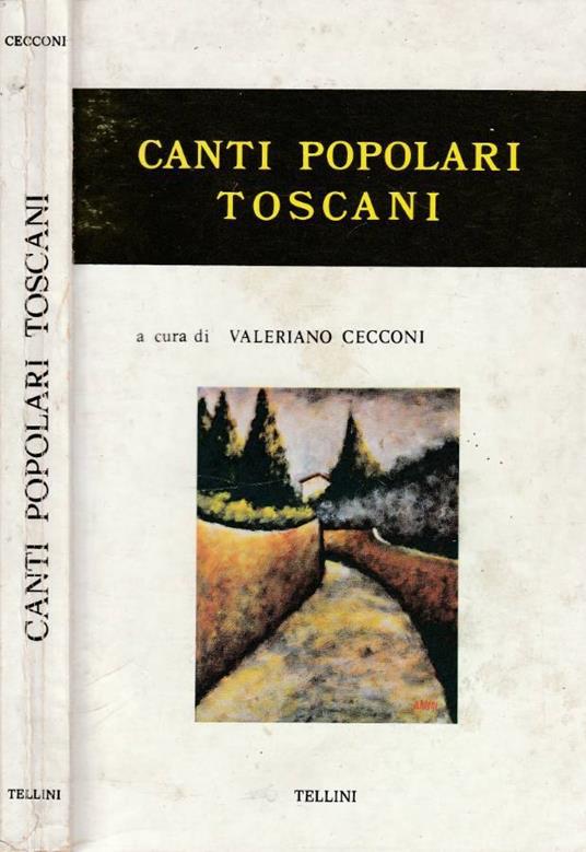 Canti popolari toscani - copertina