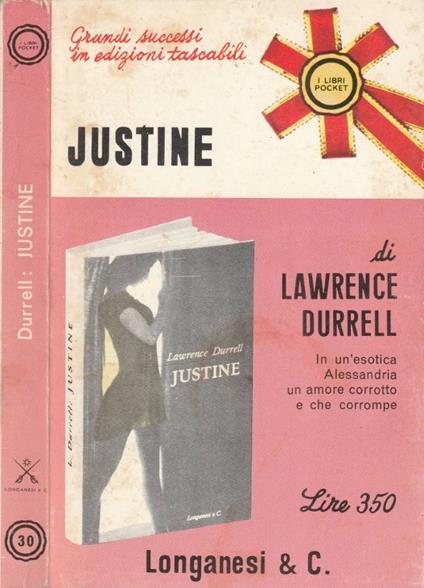 Justine - Lawrence Durrell - copertina