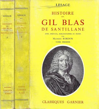 Histoire de Gil Blas de Santillane. Tome I, Tome II - copertina