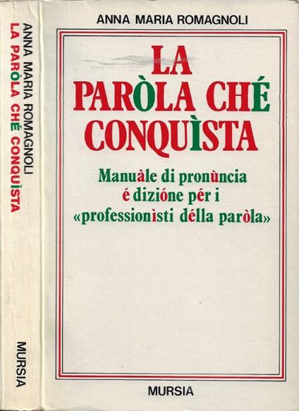 La Paròla Ché Conquìsta - copertina