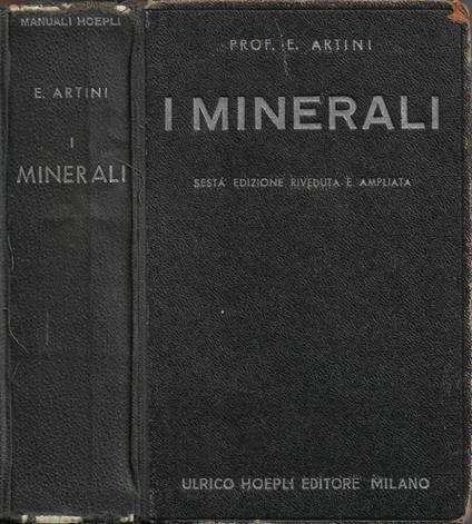 I Minerali - copertina