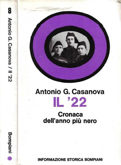 Il '22 - Antonio G. Casanova - copertina
