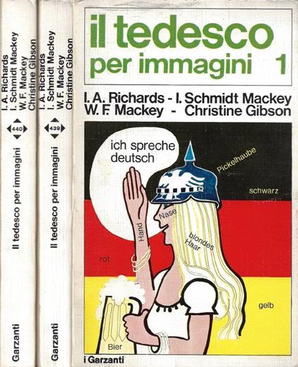 Il Tedesco per Immagini. Vol. I, Vol. II - copertina