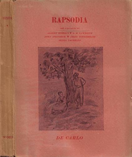 Rapsodia - copertina