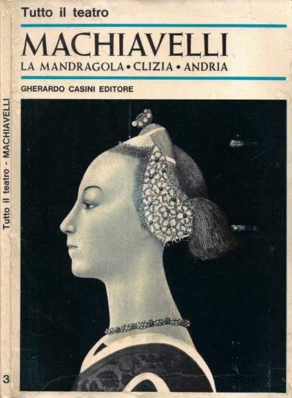 Le Commedie - Niccolò Machiavelli - copertina