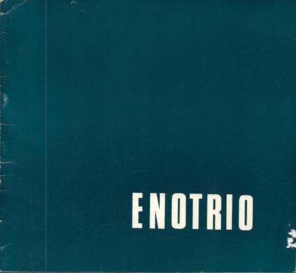 Enotrio - copertina