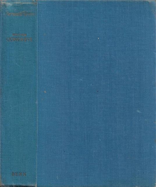 William Congreve - copertina