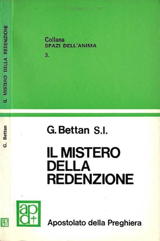 Il Mistero della Redenzione - copertina