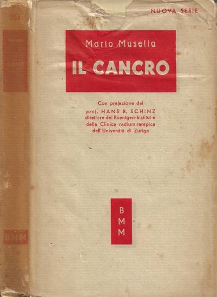 Il Cancro - Mario Musella - copertina
